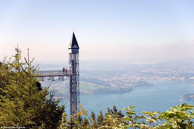 Thang máy Hammetschwand, Ennetbürgen, Thụy Sĩ
