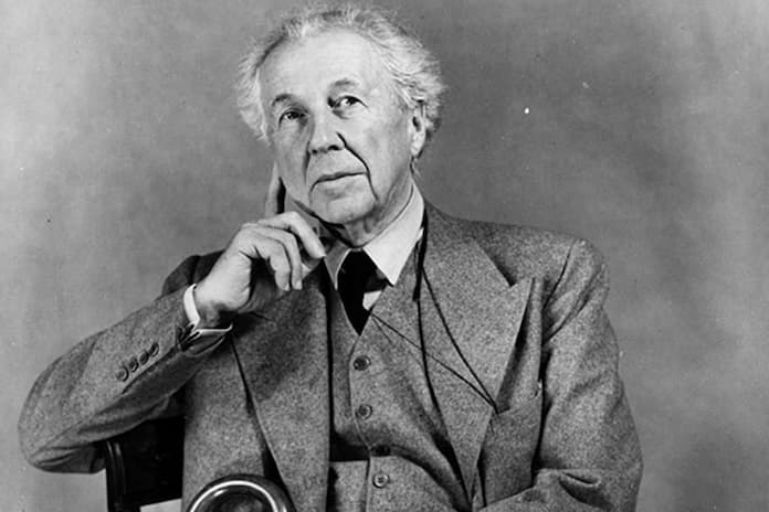 Nhà kiến trúc sư người Mỹ Frank Lloyd Wright A